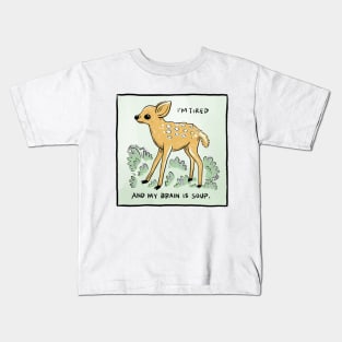I'm Tired and My Brain Is Soup Kids T-Shirt